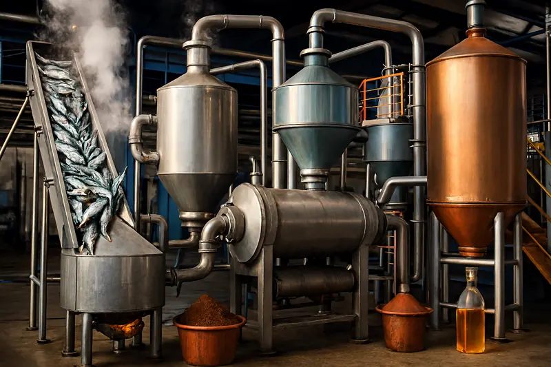 proceso industrial aceite de pes